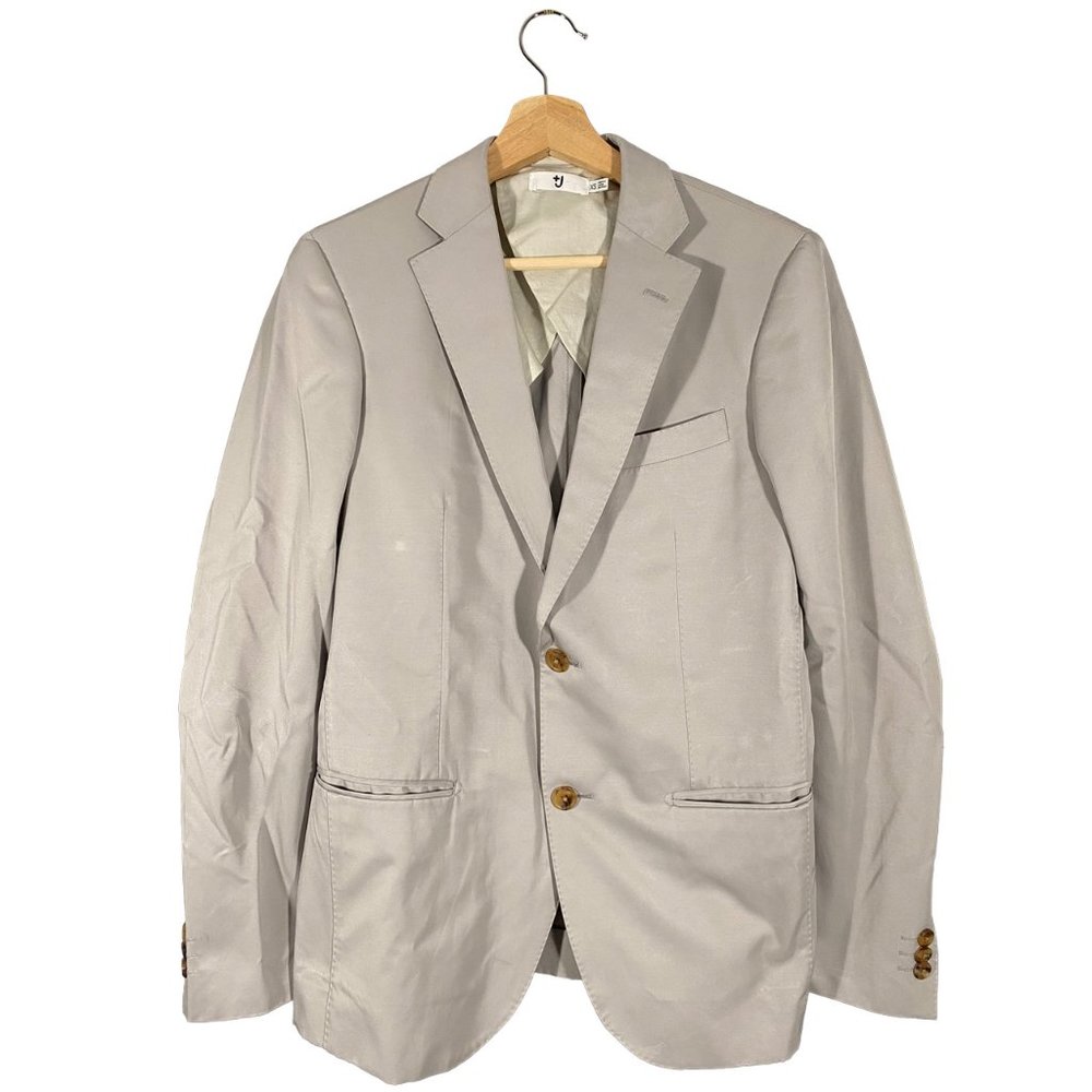 Jil Sander x Uniqlo +J Single breasted tapering blazer white womens size XS